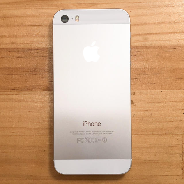 iPhone 5s Silver 32 GB けっこう綺麗