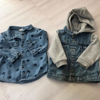 エイチアンドエイチ(H&H)のh&m デニムジャケット　デニムシャツ(ジャケット/コート)