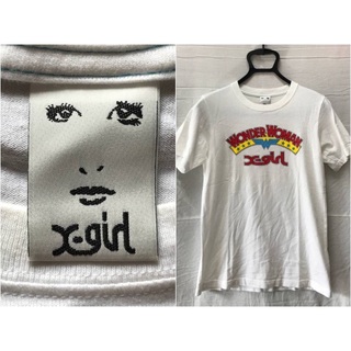 エックスガール(X-girl)のX-girl WONDER WOMAN ワンダーウーマン サイズ 2(Tシャツ(半袖/袖なし))