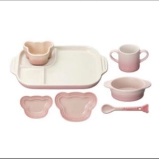 ルクルーゼ(LE CREUSET)のル・クルーゼ　食器セット　ベビー(離乳食器セット)