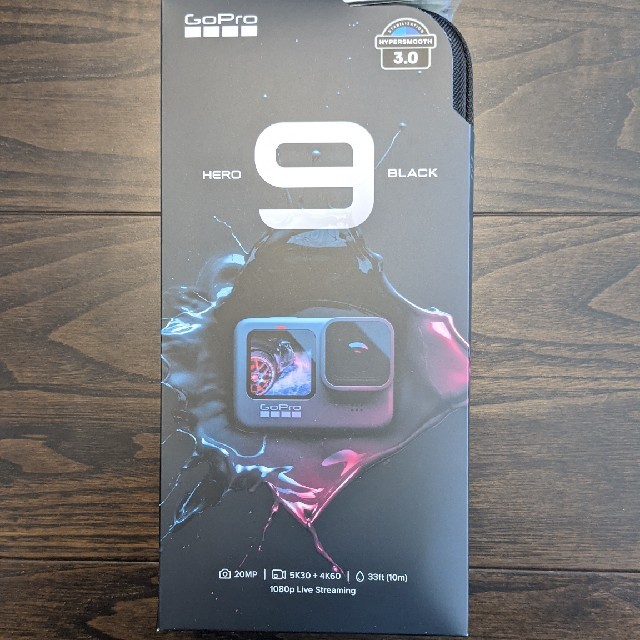 GoPro(ゴープロ)の【新品未使用】GoPro HERO9 国内正規品 スマホ/家電/カメラのカメラ(ビデオカメラ)の商品写真