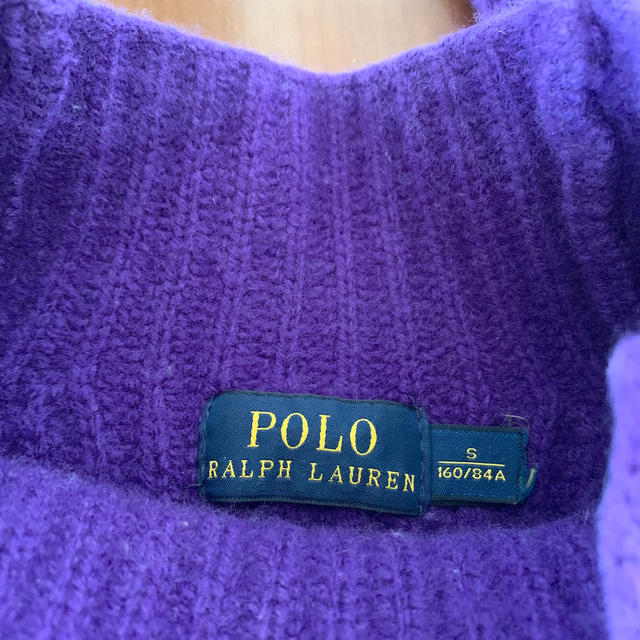 POLO RALPH LAUREN(ポロラルフローレン)のpolo Ralph Lauren  最終羊毛&カシミヤ98%  とっても暖かい レディースのトップス(ニット/セーター)の商品写真
