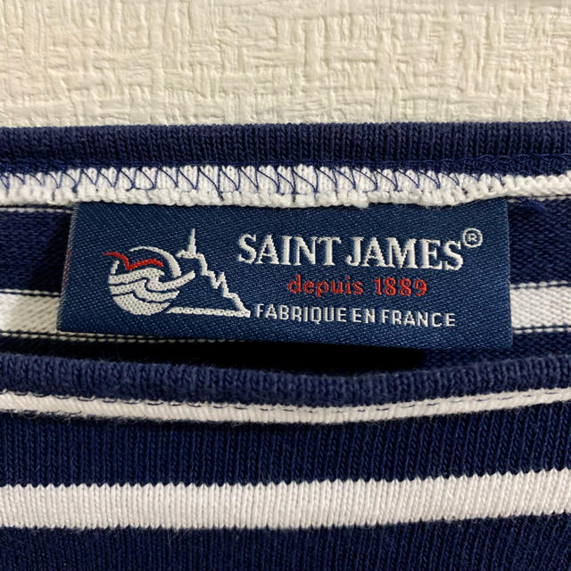 SAINT JAMES(セントジェームス)のSAINT JAMES セントジェームス　ボーダー　Tシャツ　T5　ネイビー メンズのトップス(Tシャツ/カットソー(半袖/袖なし))の商品写真