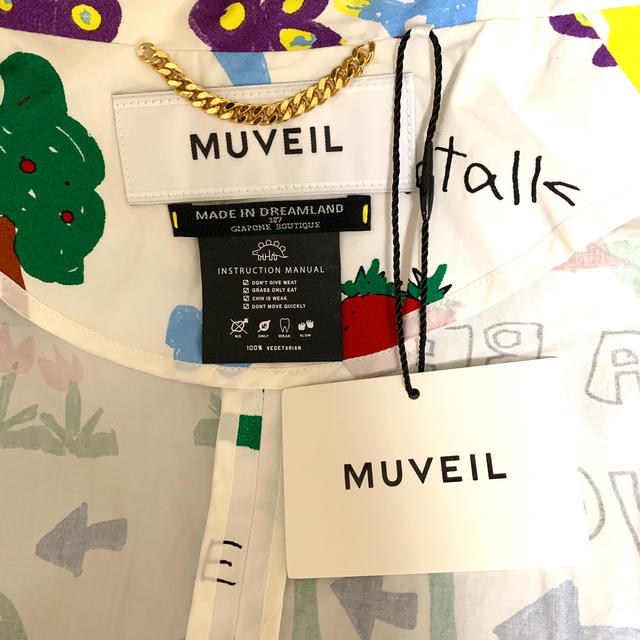 MUVEIL WORK(ミュベールワーク)のMUVEIL コート レディースのジャケット/アウター(チェスターコート)の商品写真