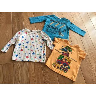 ミキハウス(mikihouse)のミキハウス　ダブルB  ロンTセット　80(Ｔシャツ)