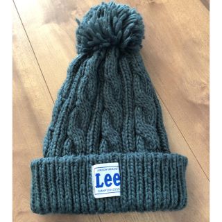 リー(Lee)の美品　LEE ニット帽(ニット帽/ビーニー)