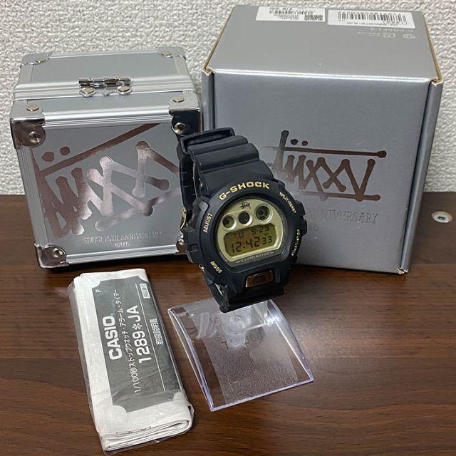 ジーショック美品！G-SHOCK×STUSSY 25周年アニバーサリーモデル