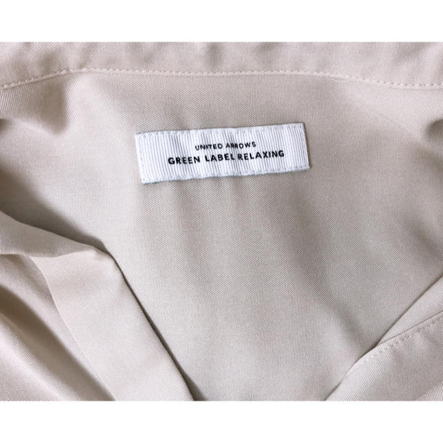 UNITED ARROWS green label relaxing(ユナイテッドアローズグリーンレーベルリラクシング)の【あぢ様】長袖スキッパーシャツ　green label relaxing レディースのトップス(シャツ/ブラウス(長袖/七分))の商品写真