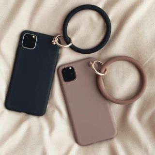 ディーホリック(dholic)のストラップリング付きiPhoneケース(iPhoneケース)