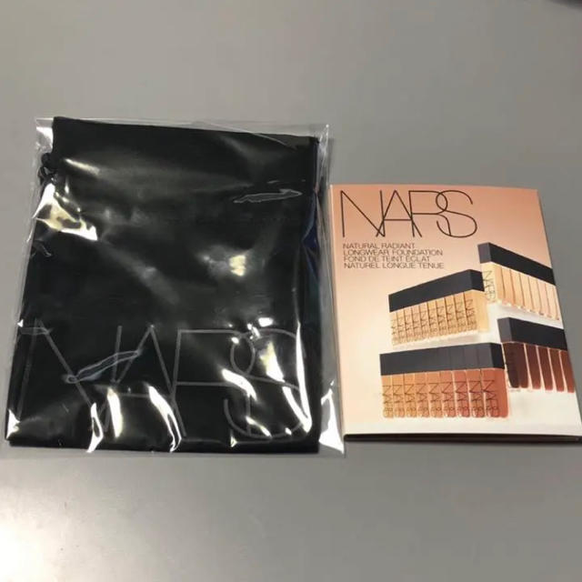 NARS(ナーズ)のNARS 巾着 ナチュラルラディアントロングウェアファンデーション　サンプル コスメ/美容のキット/セット(サンプル/トライアルキット)の商品写真