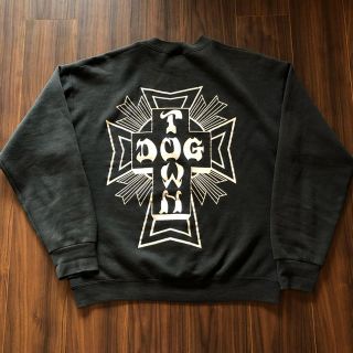 激レア 90s DOG TOWN トラックパンツ 極太 刺繍ロゴ