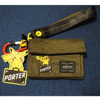 ポケモン(ポケモン)の【ポケモンPORTER】ピカチュウ WALLET 財布【新品・限定品】(財布)