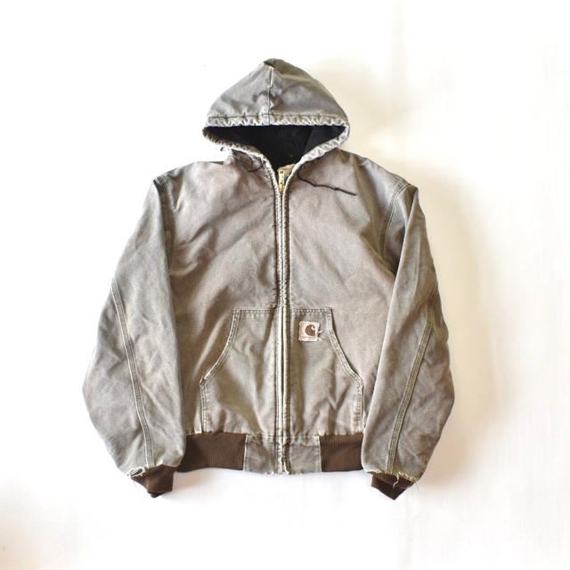 90s Carhartt カーハート アクティブジャケット　グレー　渋い