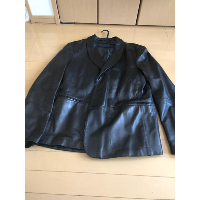 GIORGIO ARMANI ジャケット アウター レザー 年末早割 www.netguru.hu