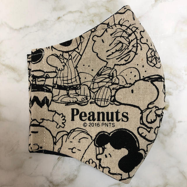 PEANUTS(ピーナッツ)のスヌーピー  フレンズ　インナーマスク ハンドメイドのハンドメイド その他(その他)の商品写真