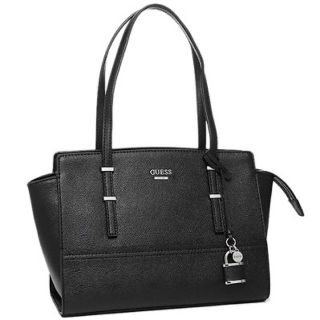 ゲス(GUESS)のGUESS ゲス BLA DEVYN SATCHEL ハンドバッグ BLACK(ハンドバッグ)