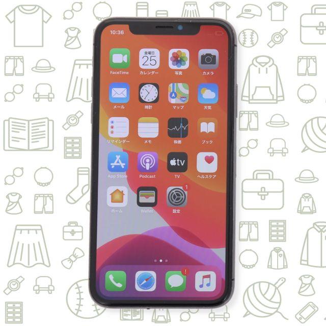 iPhone(アイフォーン)の【C】iPhoneX/256/SIMフリー スマホ/家電/カメラのスマートフォン/携帯電話(スマートフォン本体)の商品写真