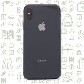 アイフォーン(iPhone)の【C】iPhoneX/256/SIMフリー(スマートフォン本体)