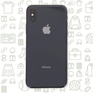 アイフォーン(iPhone)の【C】iPhoneX/256/ソフトバンク(スマートフォン本体)