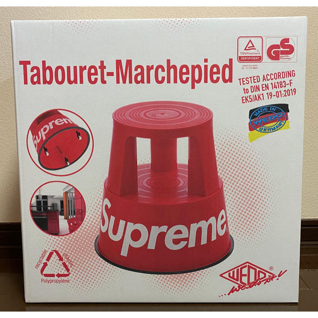 Supreme - Supreme Wedo Step Stool RED スツール 踏み台 赤の通販 by ...