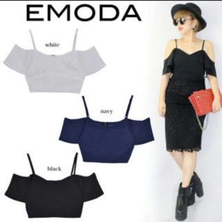 エモダ(EMODA)のEMODAキャミオフショル(Tシャツ(半袖/袖なし))