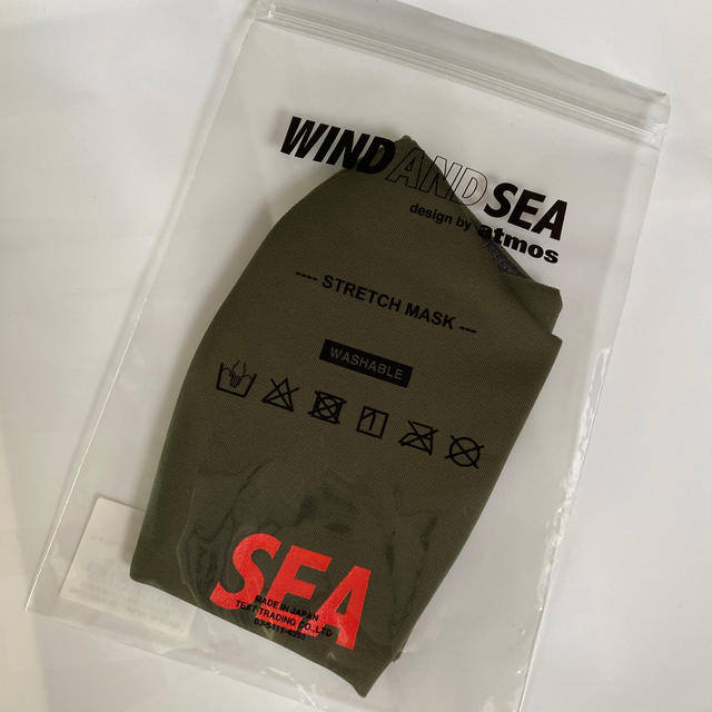 ウィンダンシー　WIND AND SEA  アトモス　マスク メンズのトップス(Tシャツ/カットソー(半袖/袖なし))の商品写真