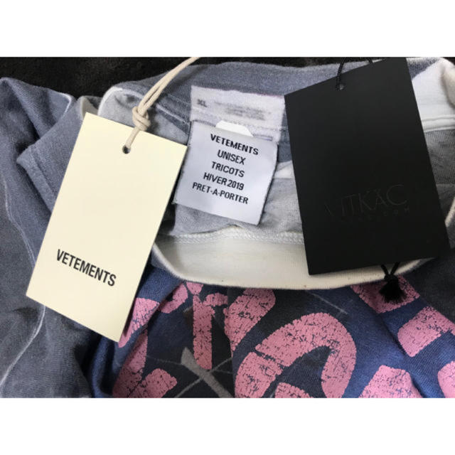 Balenciaga(バレンシアガ)の登坂広臣着用　vetements 転写ロンT メンズのトップス(Tシャツ/カットソー(半袖/袖なし))の商品写真