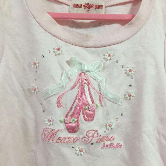 mezzo piano(メゾピアノ)のwhite20様専用 キッズ/ベビー/マタニティのキッズ服女の子用(90cm~)(Tシャツ/カットソー)の商品写真