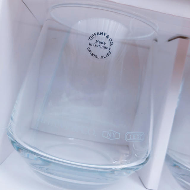 Tiffany & Co.(ティファニー)のティファニー ☆ペアグラス  食器　タンブラー インテリア/住まい/日用品のキッチン/食器(グラス/カップ)の商品写真