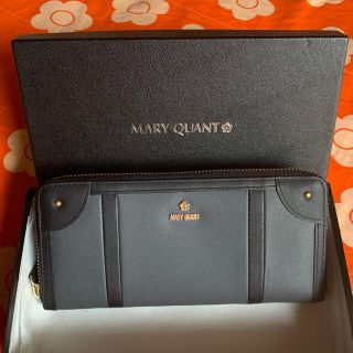 MARY QUANT 牛革 長財布
