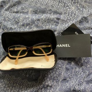 シャネル(CHANEL)のシャネル　スクエアメガネ フレーム (値下げ中)(サングラス/メガネ)