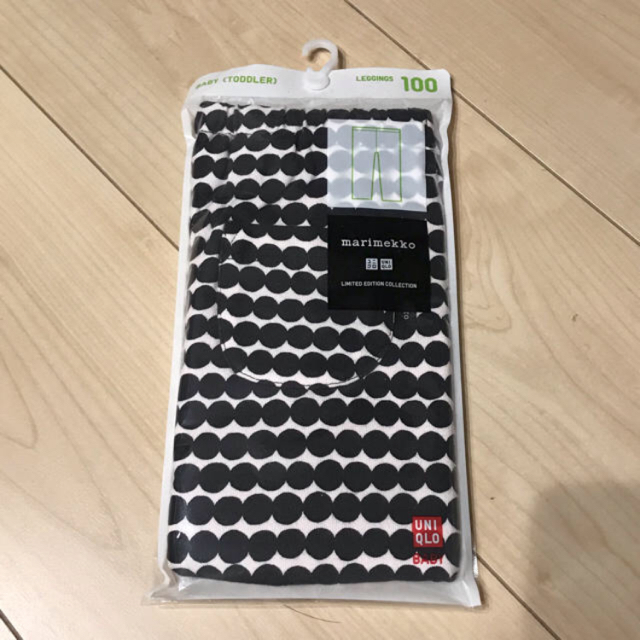 marimekko(マリメッコ)のちゃけ様専用　日本未発売　UNIQLO marimekko レギンス キッズ/ベビー/マタニティのキッズ服女の子用(90cm~)(パンツ/スパッツ)の商品写真