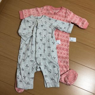 ユニクロ(UNIQLO)のロンパース　set(ロンパース)