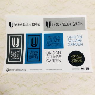 ユニゾンスクエアガーデン(UNISON SQUARE GARDEN)のUNISON SQUARE GARDEN ステッカー(ミュージシャン)