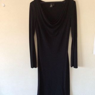 ビーシービージーマックスアズリア(BCBGMAXAZRIA)のBCBG 黒パーティードレス(ロングワンピース/マキシワンピース)