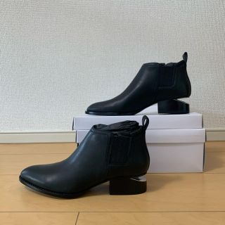 新品未使用　Alexander Wang GABI メタルヒールショートブーツ