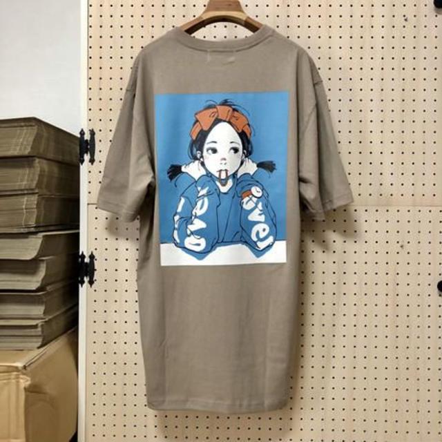 Tシャツ+カットソー(半袖+袖なし) Overprint Carhartt pocket Tee sand XL