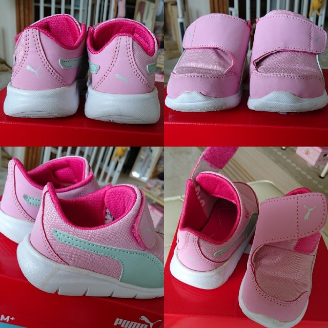 PUMA(プーマ)のPUMA バオ 15cm ピンク キッズ/ベビー/マタニティのキッズ靴/シューズ(15cm~)(スニーカー)の商品写真