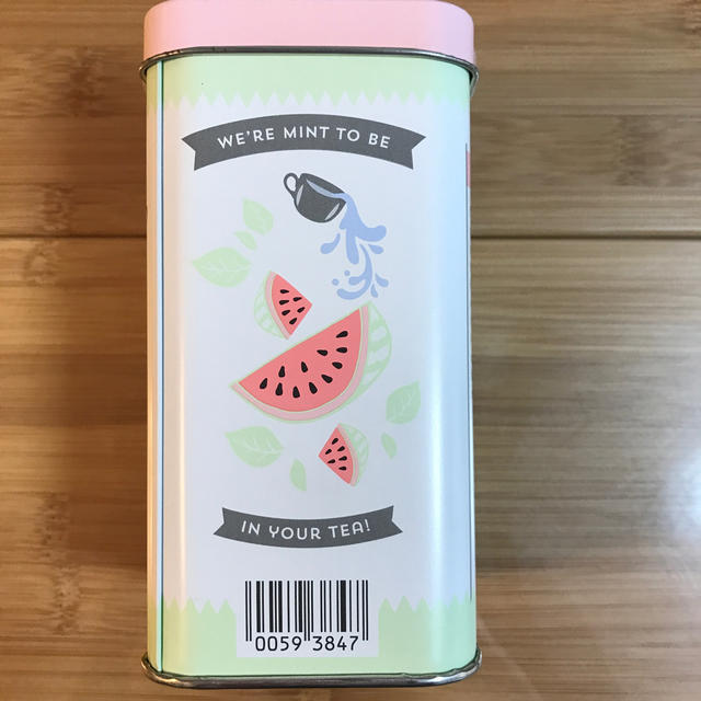 【Trader Joe's トレーダージョーズ】オーガニックミントスイカ紅茶 食品/飲料/酒の健康食品(健康茶)の商品写真