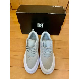 ディーシーシューズ(DC SHOES)の未使用・新品 DCスニーカー　グレー　26cm(スニーカー)