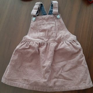 ザラキッズ(ZARA KIDS)のZARAベビー　ジャンパースカート　86㎝(ワンピース)