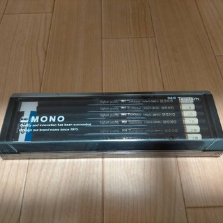 トンボエンピツ(トンボ鉛筆)の新品鉛筆 Ink Color黒ブランドトンボ2B１ダースと消しゴム(鉛筆)