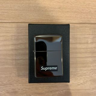 シュプリーム(Supreme)のsupreme zippo ボックスロゴ 新品未使用(タバコグッズ)