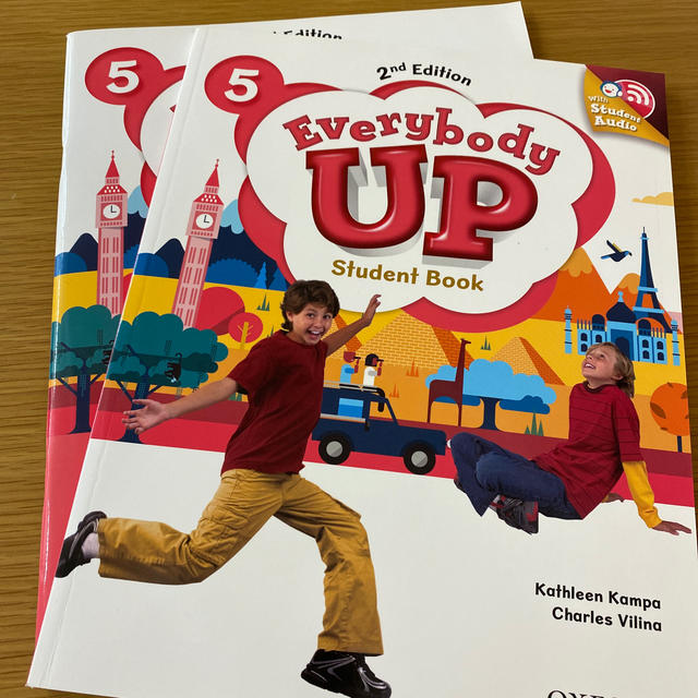 【新品・未使用】Everybody Up 3〜6 student book
