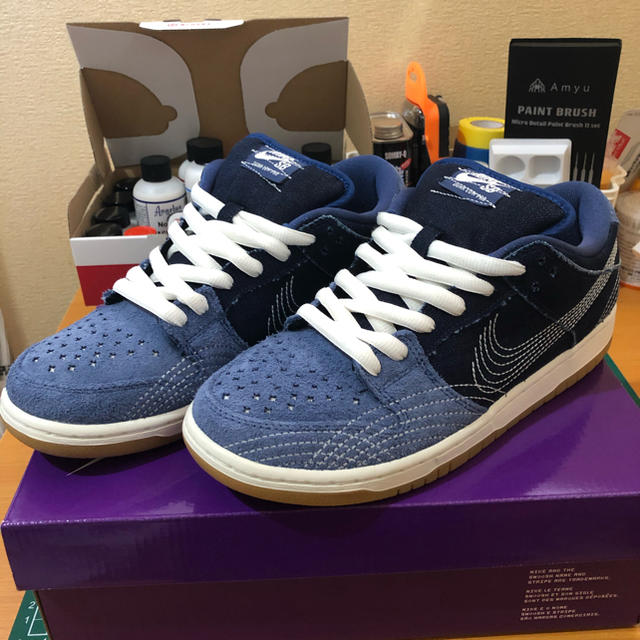 スニーカーNIKEsb ナイキ　ダンク　サシコ　sashiko 26.5cm