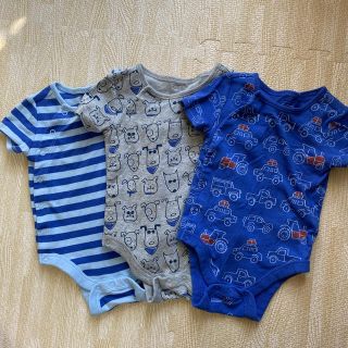 ベビーギャップ(babyGAP)のbabyGAP♡baby服☆半袖ロンパース☆3枚セット(ロンパース)