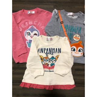 アンパンマン(アンパンマン)のアンパンマントレーナー3枚セット(Tシャツ/カットソー)