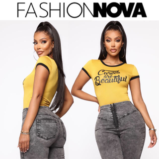 【新品未使用】FashionNova TシャツXSサイズ(Tシャツ(半袖/袖なし))