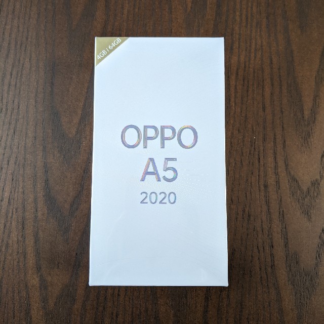 【新品未開封】 OPPO  A5  2020 64GB ブルー オッポ