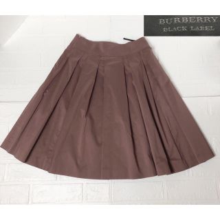 バーバリーブラックレーベル(BURBERRY BLACK LABEL)の【未使用品】BURBERRY フレアスカート ブラックレーベル(ひざ丈スカート)